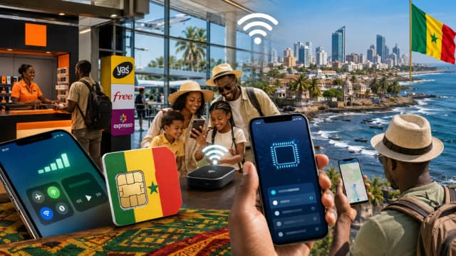 Wie man in Senegal Internet bekommt (2026): SIM-Karte, eSIM und WLAN-Optionen