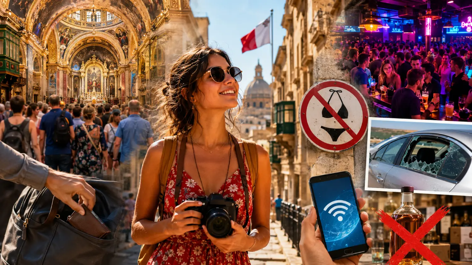 Este Malta sigură pentru turiști? Hoții de buzunare, viața de noapte din Paceville și înșelătoriile