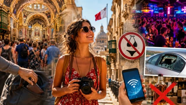 Este Malta sigură pentru turiști? Hoții de buzunare, viața de noapte din Paceville și înșelătoriile