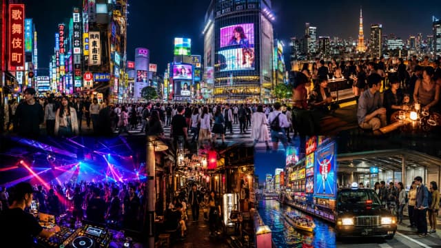 Vida Noturna no Japão: Clubes de Tóquio, Golpes e Custos