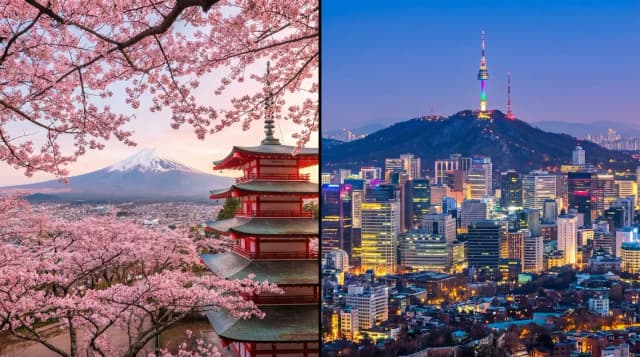 ญี่ปุ่น vs. เกาหลีใต้: คุณควรไปที่ไหนในฤดูซากุระ 2026?