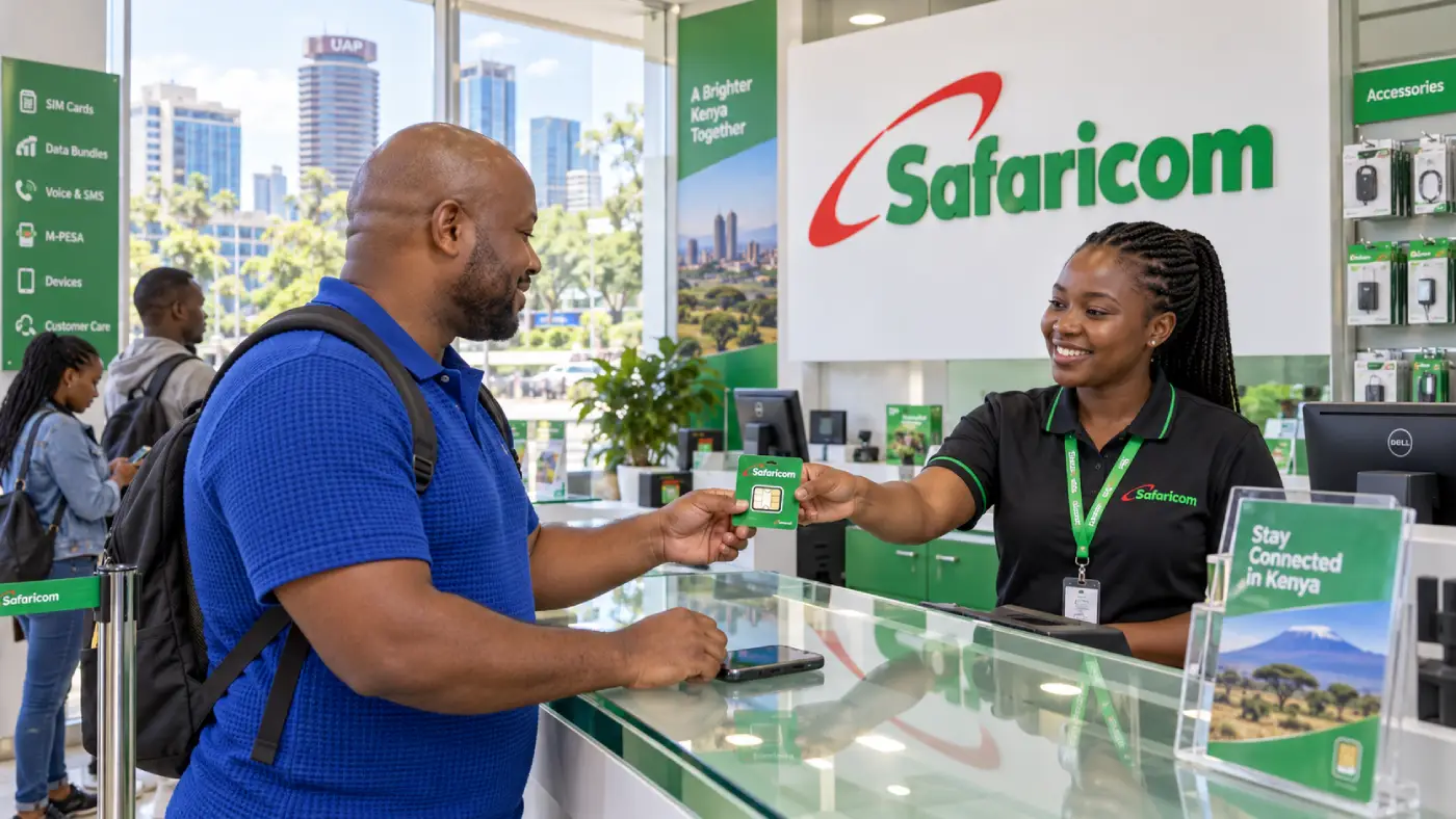 Carte SIM au Kenya pour les touristes : prix, enregistrement et M-PESA