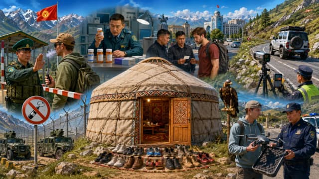 Заборони та закони для туристів у Киргизстані (2026): Що не можна робити та заборонені предмети