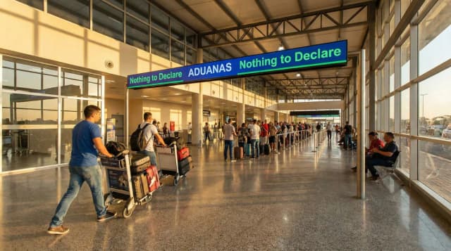 Regras de Alfândega do Aeroporto do Paraguai (2026): Álcool, Eletrônicos, Dinheiro