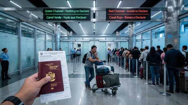 Regras de Alfândega do Aeroporto do Peru (2026): Álcool, Cigarros e Drones