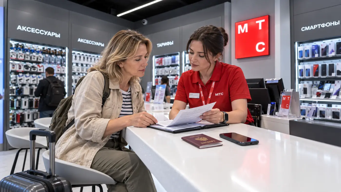 Carte SIM russe pour les touristes : règles, coûts et comment l’acheter
