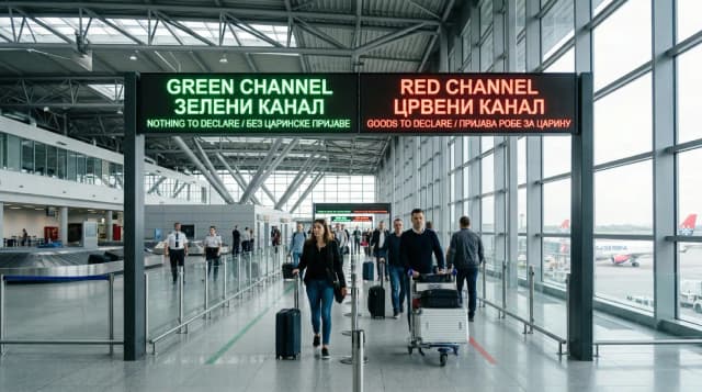 Carinske pravila za aerodrome u Srbiji 2026: Alkohol, Cigarete i Vaping