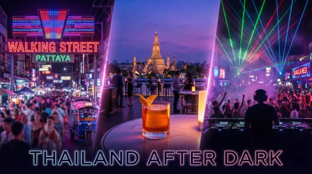 Hướng Dẫn Đời Sống Ban Đêm Thái Lan 2026: Bangkok, Phuket & Pattaya