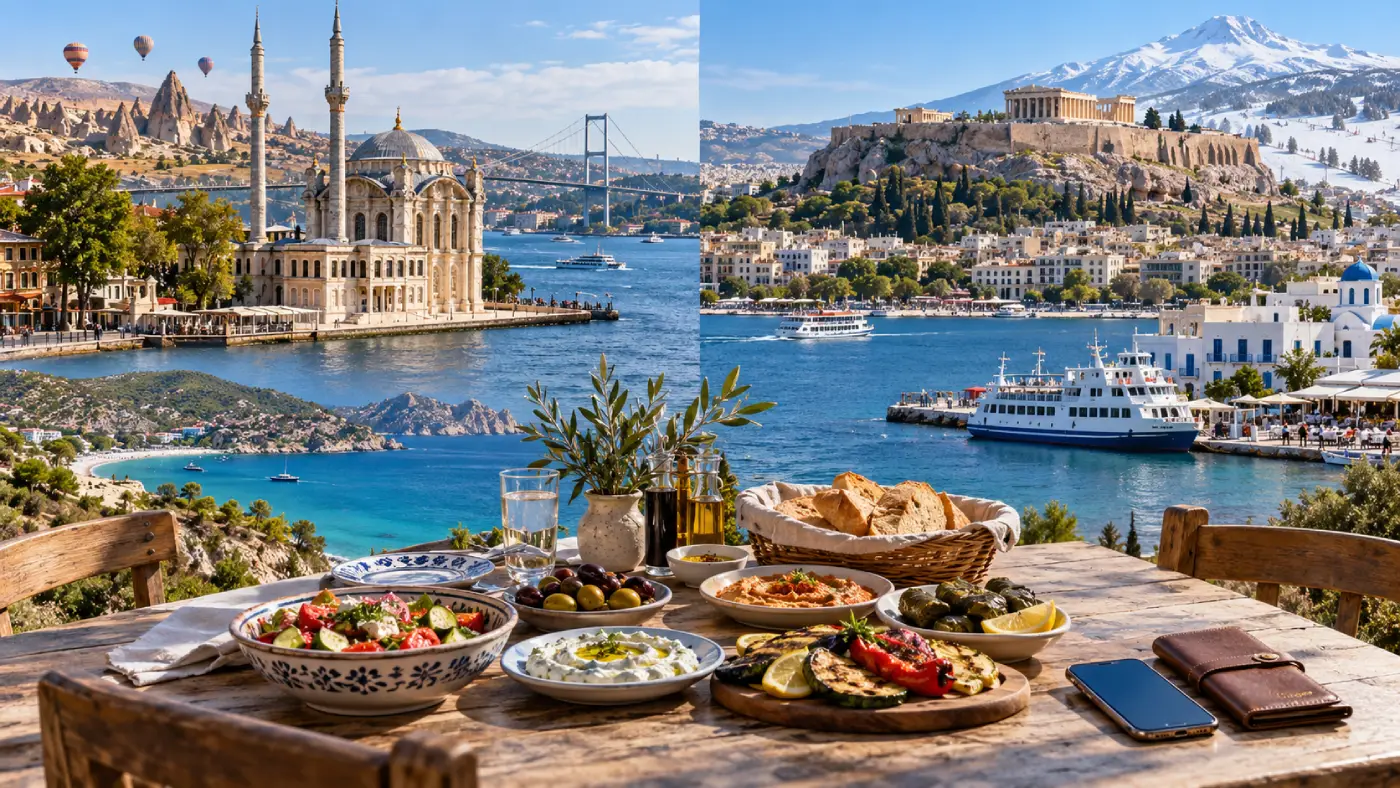 Türkiye vs Greece: Which Is Better for Your Trip?