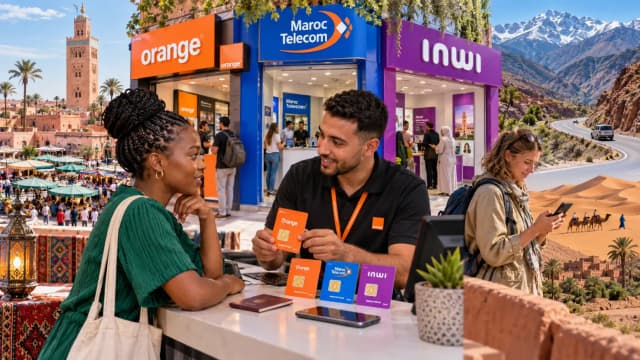 Maroko turistinės SIM kortelės: kainos, planai ir kur įsigyti